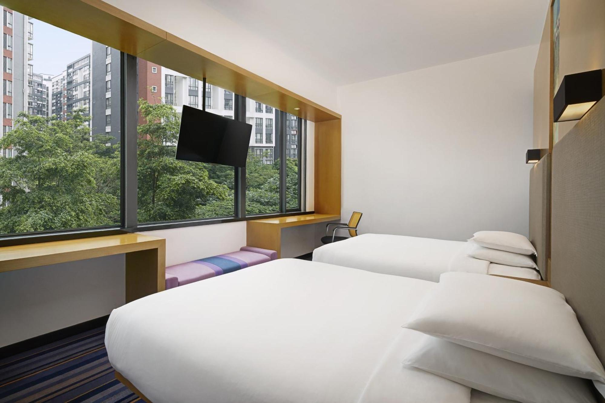 Aloft Guangzhou University Park Eksteriør billede