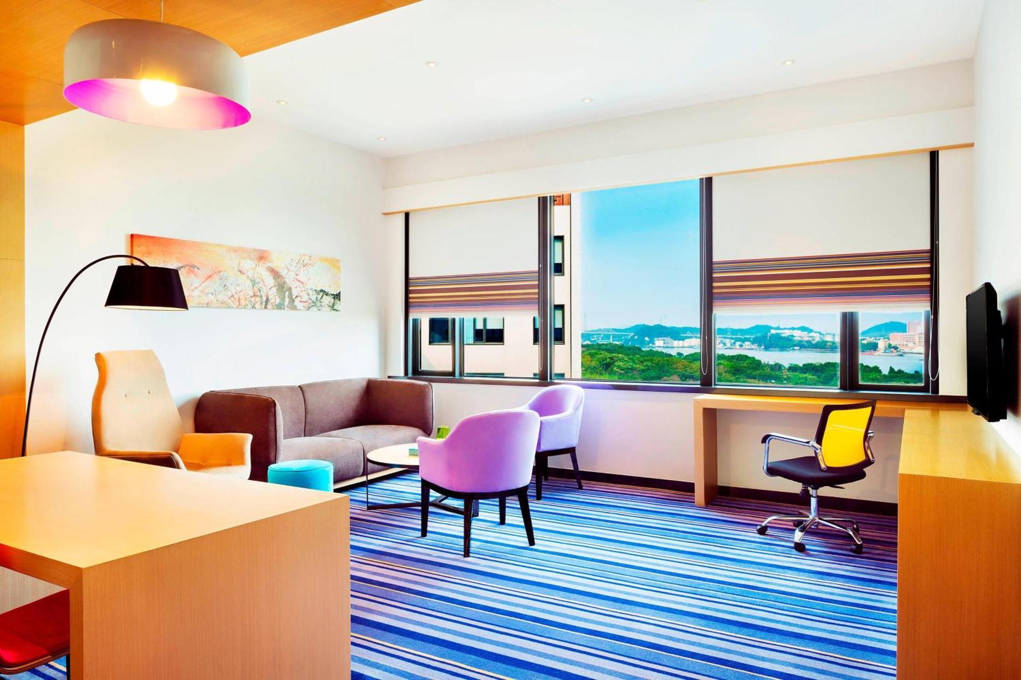 Aloft Guangzhou University Park Eksteriør billede