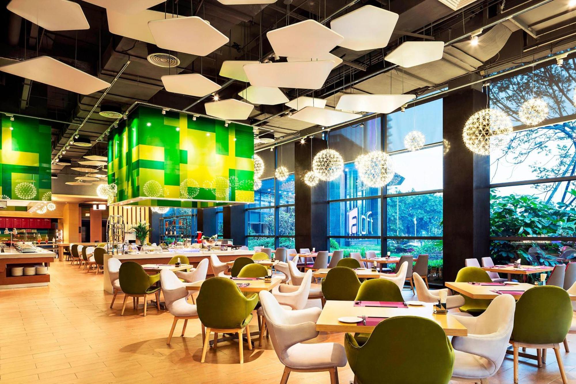 Aloft Guangzhou University Park Eksteriør billede