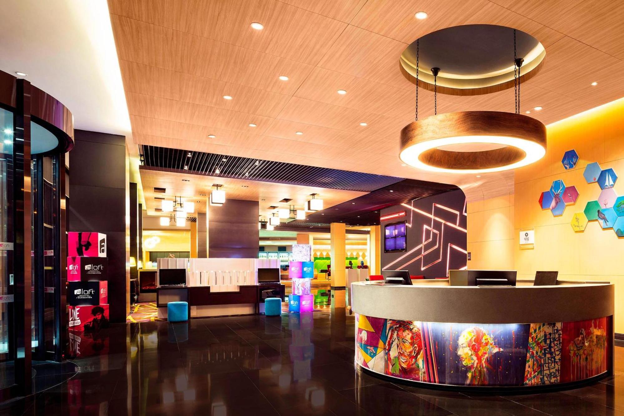 Aloft Guangzhou University Park Eksteriør billede