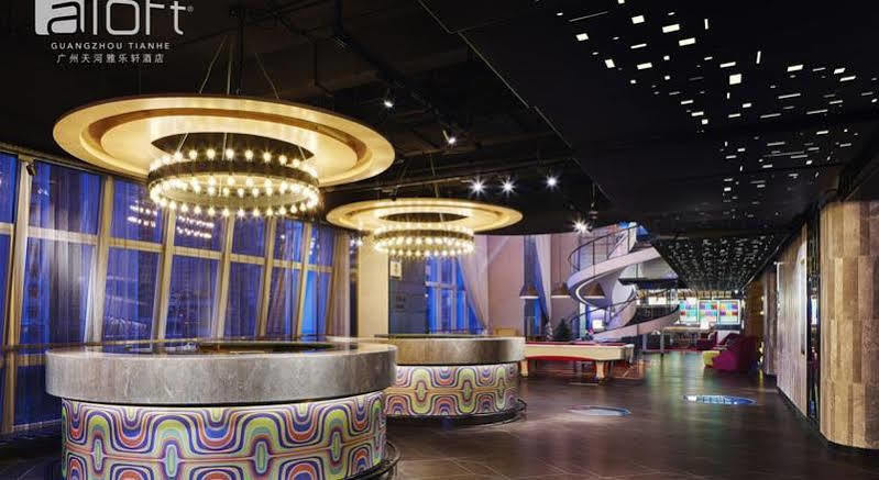 Aloft Guangzhou University Park Eksteriør billede