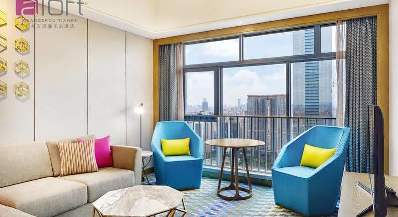 Aloft Guangzhou University Park Eksteriør billede