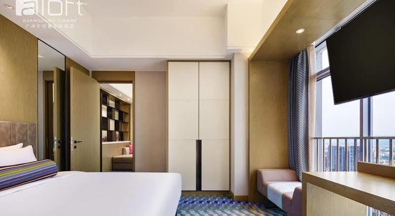 Aloft Guangzhou University Park Eksteriør billede