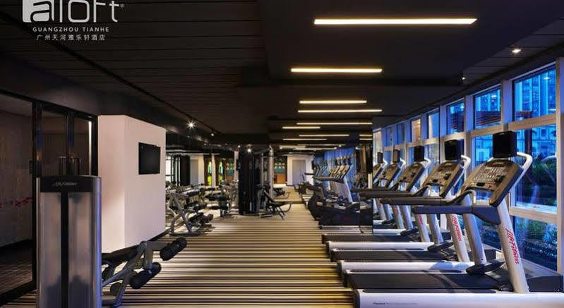Aloft Guangzhou University Park Eksteriør billede