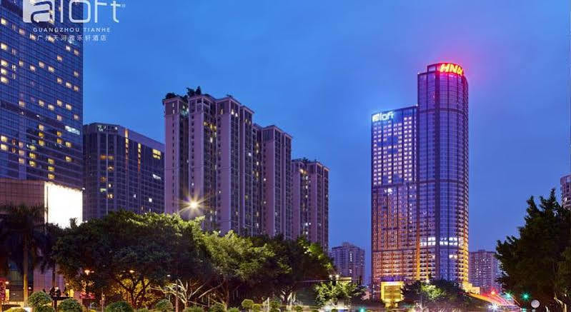 Aloft Guangzhou University Park Eksteriør billede