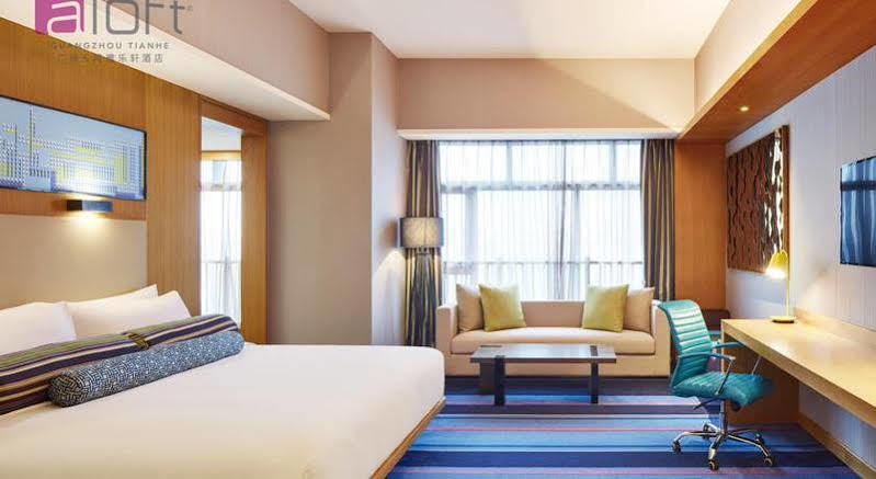 Aloft Guangzhou University Park Eksteriør billede