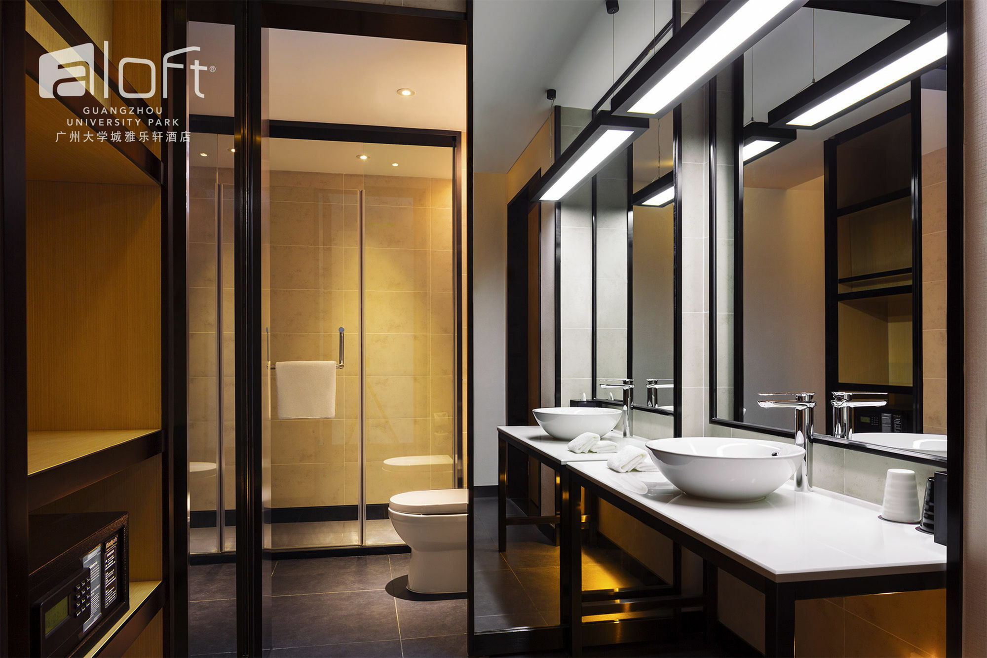 Aloft Guangzhou University Park Eksteriør billede
