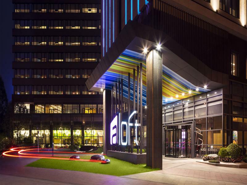Aloft Guangzhou University Park Eksteriør billede