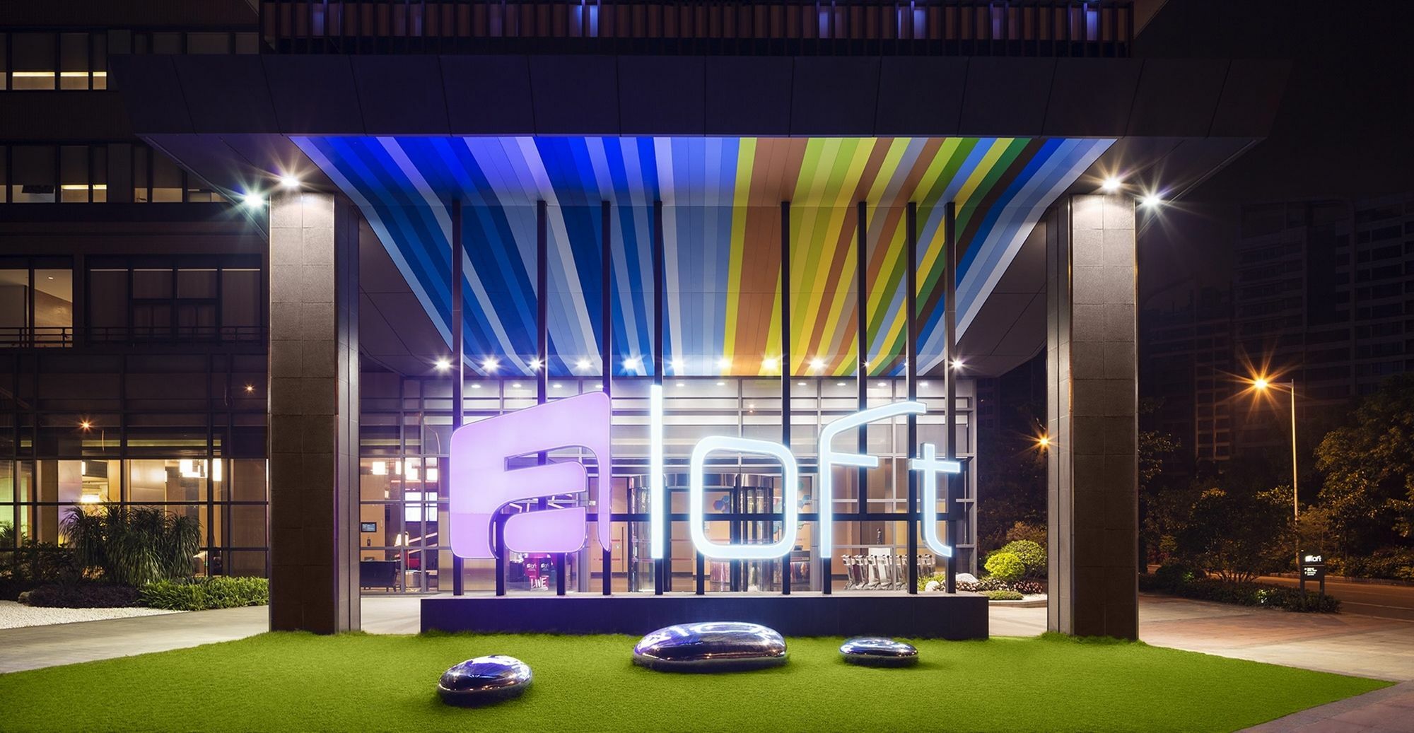 Aloft Guangzhou University Park Eksteriør billede